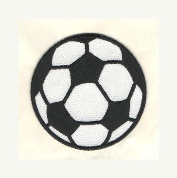 Football Embroidery patch